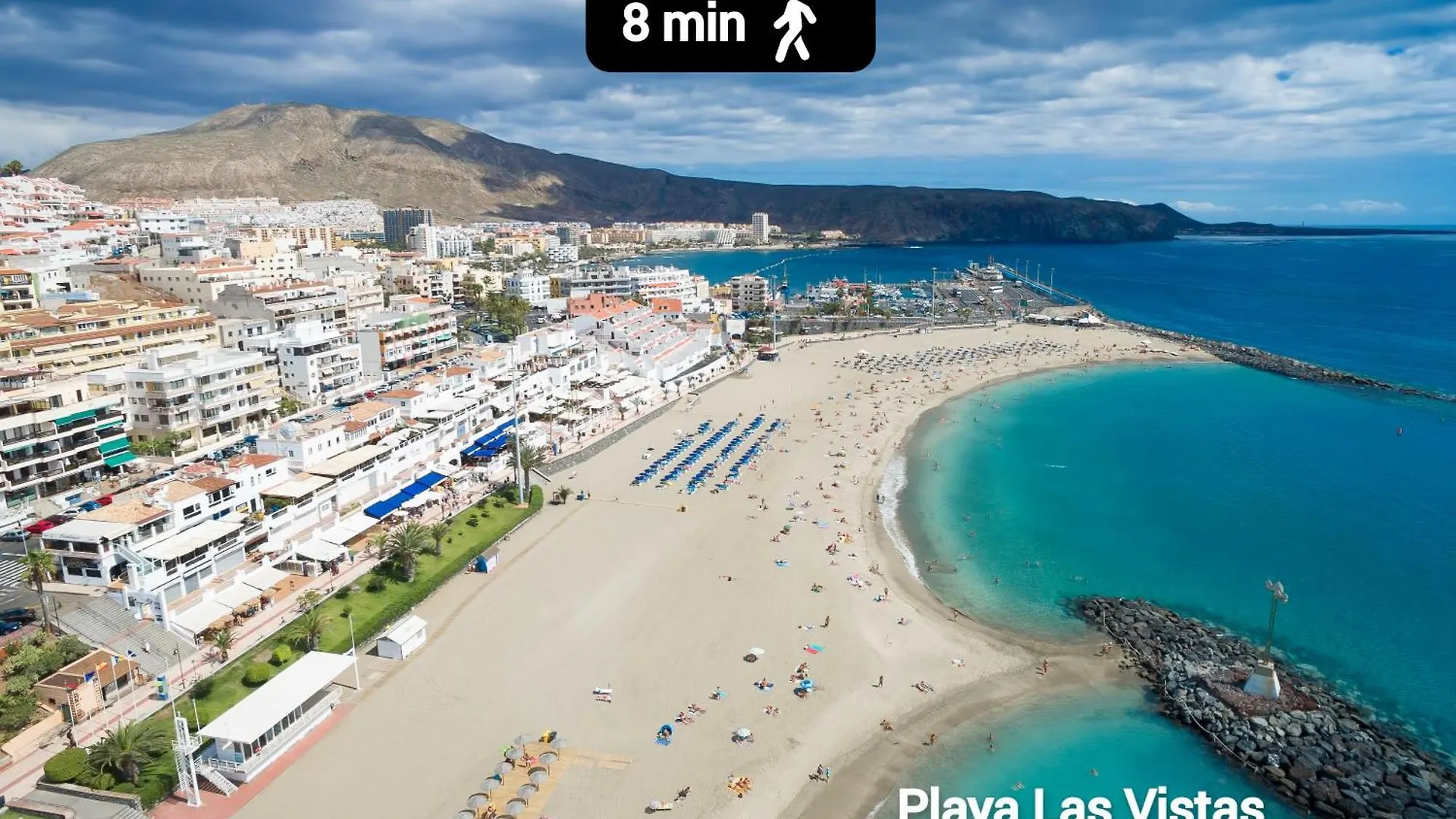 Palms2Beach Appartement - 200M Van Strand Met Airco En Wifi لوس كريستيانوس