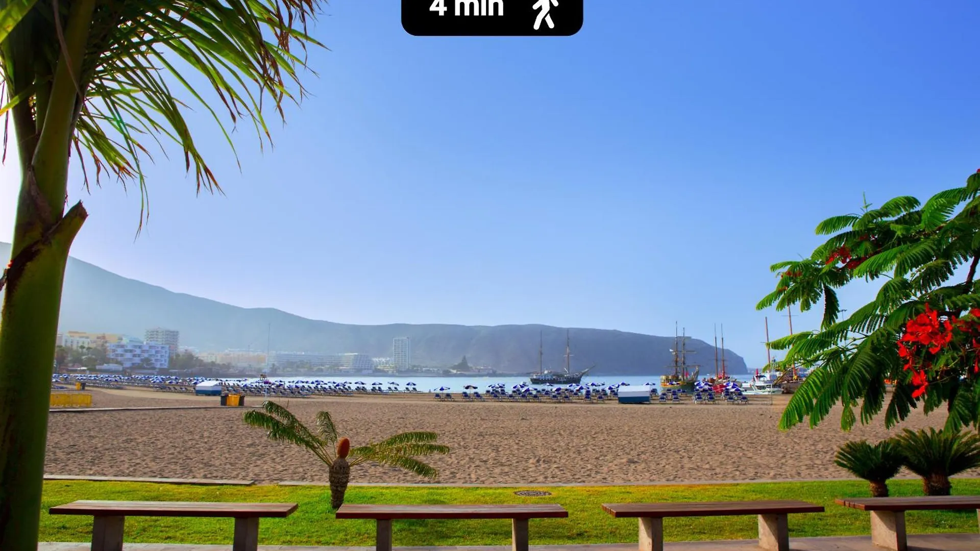 شقة Palms2Beach Appartement - 200M Van Strand Met Airco En Wifi لوس كريستيانوس إسبانيا