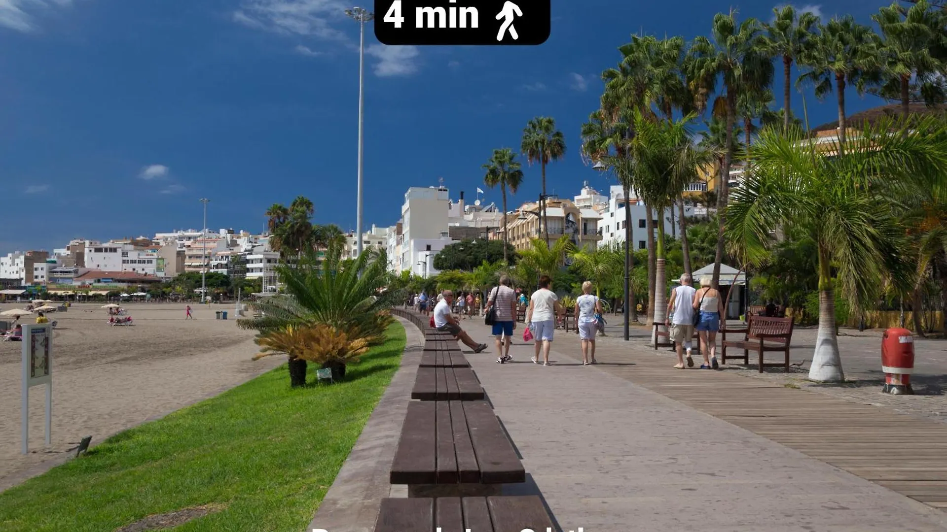 Palms2Beach Appartement - 200M Van Strand Met Airco En Wifi Los Cristianos  0*, Los Cristianos (Tenerife)