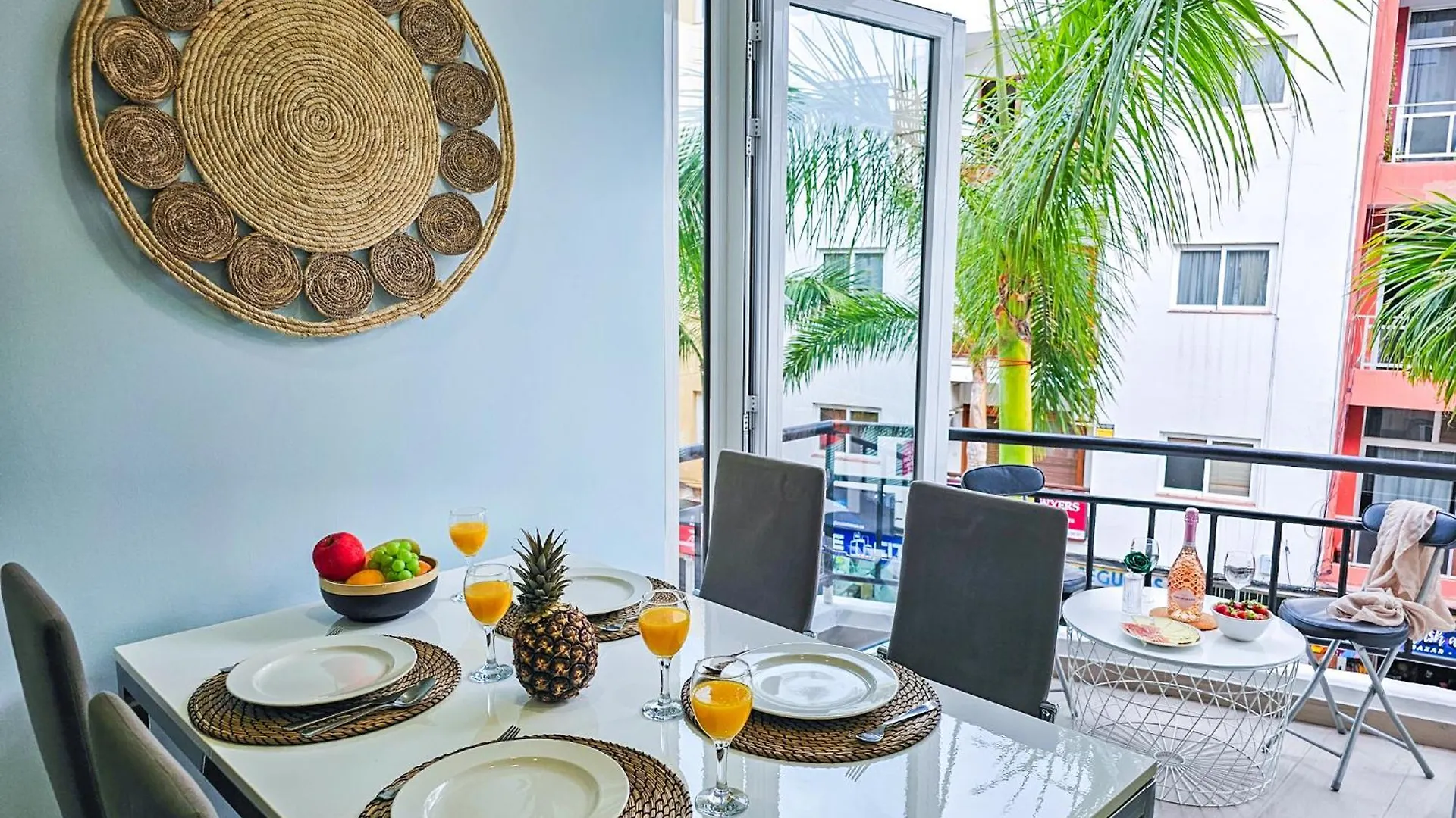 Lägenhet Palms2Beach Appartement - 200M Van Strand Met Airco En Wifi Los Cristianos