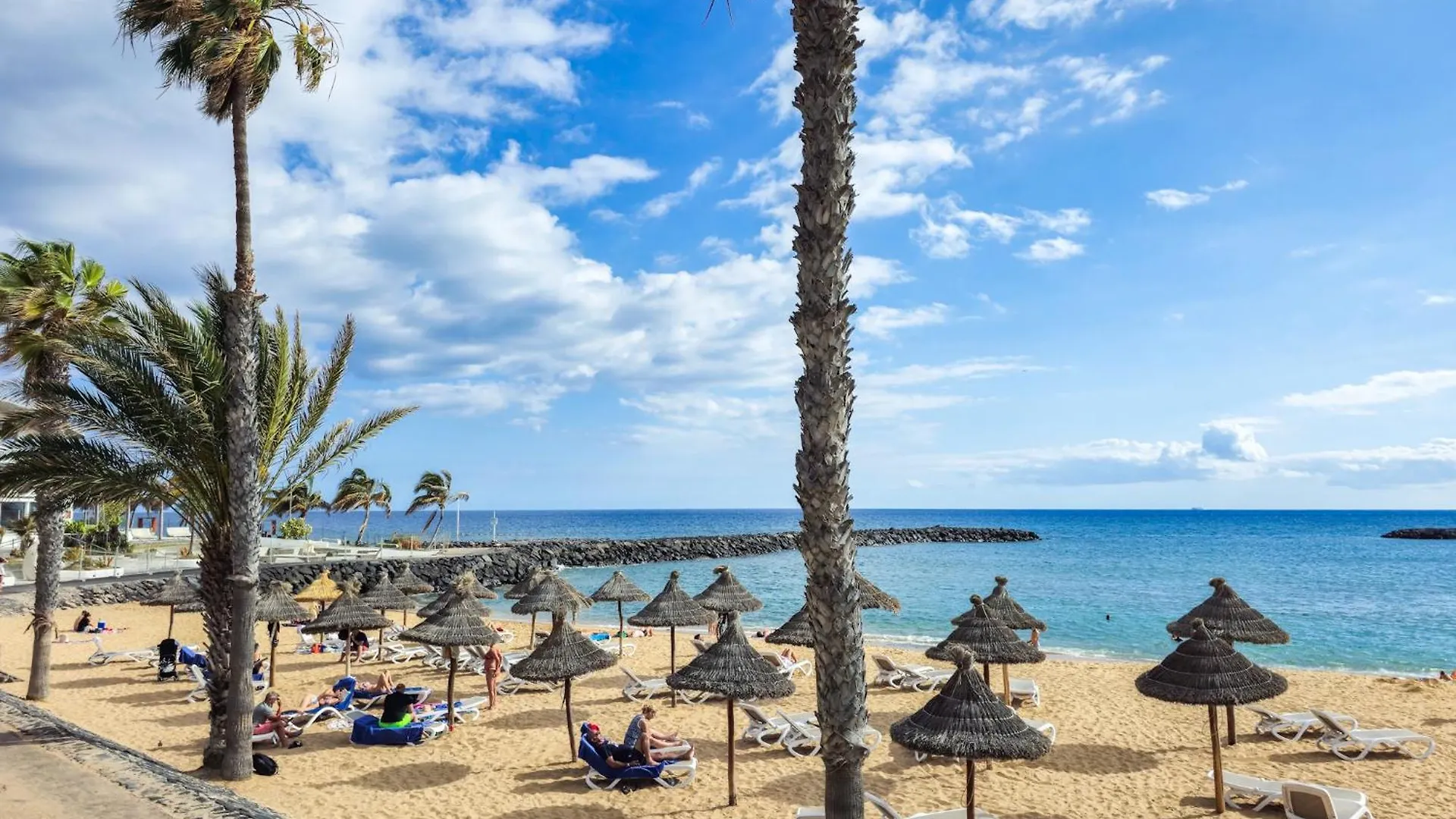 Palms2Beach Appartement - 200M Van Strand Met Airco En Wifi Лос Кристианос Апартаменты